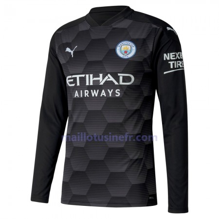 Maillot de Foot Manchester City Gardien Domicile 2020-21 Manches Longues